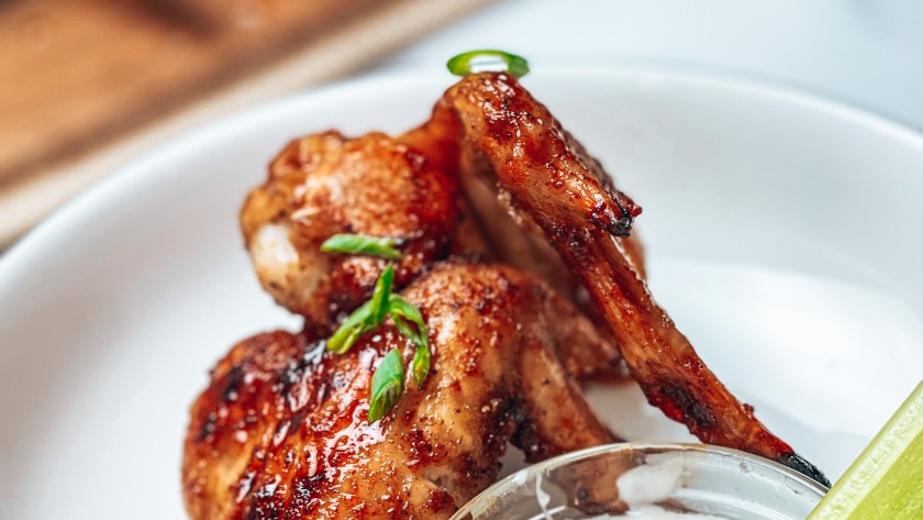 The BEST Sticky Chicken Wings
